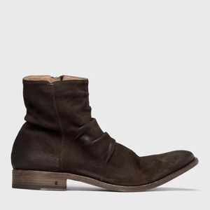 John Varvatos Morrison suede sharpei boot. Size 8 USA or EU 41